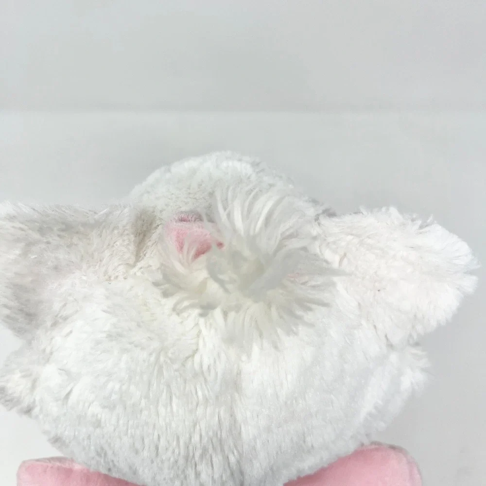Disney Store The Aristocats Marie Plush White Pink Kitten Stuffed Animal 12 inch